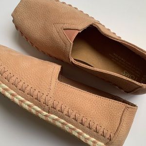 Toms Leather Espadrilles - Size 6.5